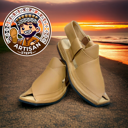 Zalmi Chappal - Camel