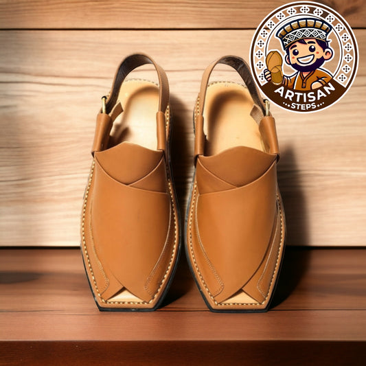 Zalmi Chappal - Dusty Orange