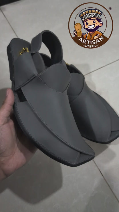 Zardari Chappal - Brown